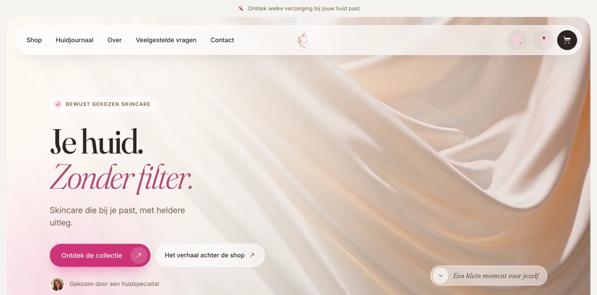 Huid zonder Filter Webshop