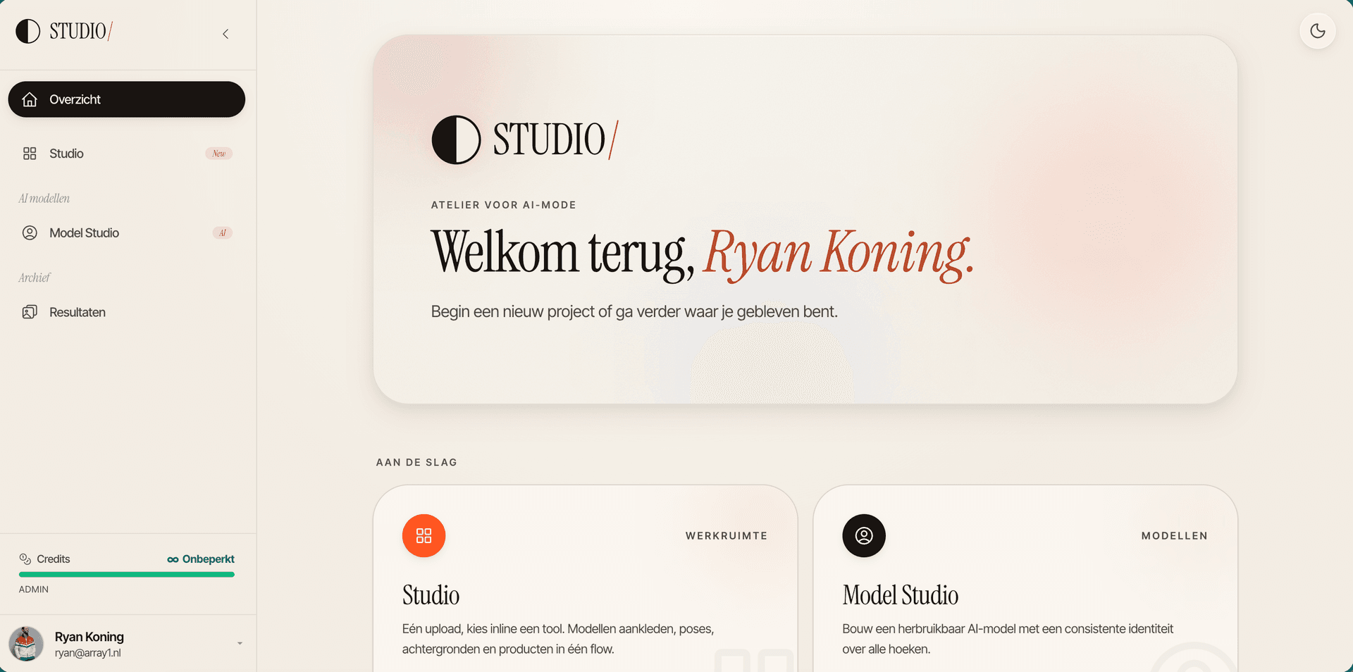 Studio AI-modestudio
